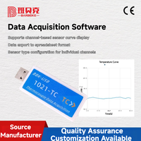 Module d'acquisition de données thermocouple USB compact certifié CE, logiciel gratuit, 9 thermocouples pris en charge, Plug & Play, OEM ODM