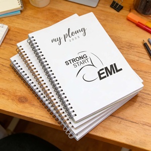 Journal de luxe <span class=keywords><strong>super</strong></span> planificateur à couverture rigide cahiers d'impression personnalisée planificateur à spirale de marque privée - Product Image 5