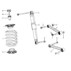 <b>Stabilizer</b> Bar Link 52089630AC for JEEP Commander 2005-2010 Active Suspension System Replacement Part - Product Image 4