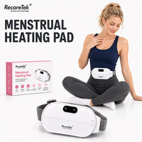 Cinturón para Aliviar el Dolor Menstrual, Almohadilla Térmica Menstrual Portátil, Producto de Masaje, Suministro para el Cuidado de la Salud, Dispositivo de Bienestar Femenino, Artículo de Uso Diario