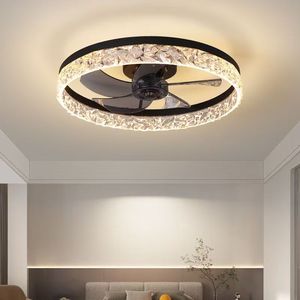 Quạt hiện đại dẫn người hâm mộ Trần ưa thích ánh sáng Trần với <span class=keywords><strong>Fan</strong></span> <span class=keywords><strong>AC</strong></span> phòng khách trang trí đèn ventilador de techo con luz - Product Image 1