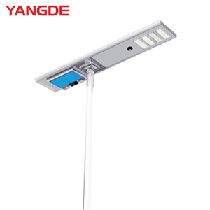 Yangde <b>Solar</b> <b>Street</b> <b>Light</b> 60W LED Integrated Mono Si <b>Solar</b> Cell Aluminum Alloy Body App Control Outdoor Waterproof - Product Image 1