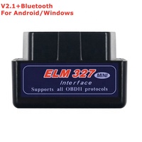 Herramienta de diagnóstico de coche, escáner Mini ELM327 V2.1 BT, Compatible con OBD II, lector de código OBD2
