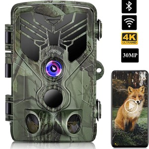 กล้องติดตามสัตว์ LANGMAO 30MP 4K WiFi กันน้ำ สำหรับล่าสัตว์ พร้อมบลูทูธ มองเห็นในเวลากลางคืน ติดตามสัตว์ - Product Image 1