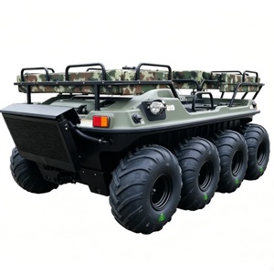 Véhicule de sauvetage amphibie sur chenilles, véhicule de transport d'urgence tout-terrain - Product Image 2