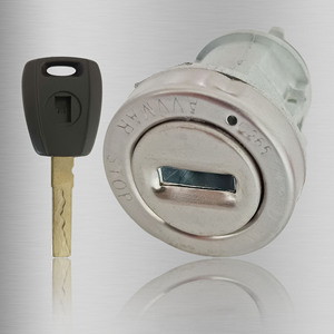 กระบอกสูบจุดระเบิด Fiat Long รุ่น FY157D2 ผลิตจากโลหะผสมสังกะสี พร้อมกุญแจ 1 ดอก อะไหล่ทดแทนสำหรับยานยนต์ - Product Image 1