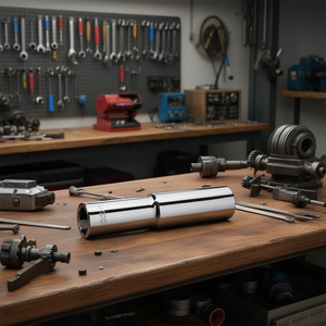 Barre d'extension pour clé à douille de 235 3/8 pouces, longueur L, diamètre B - Product Image 3