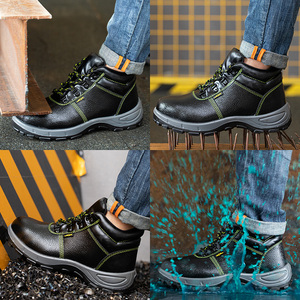 LIGHT BEARER 819B Zapatos <span class=keywords><strong>de</strong></span> <span class=keywords><strong>Seguridad</strong></span> <span class=keywords><strong>de</strong></span> Cuero Impermeables para <span class=keywords><strong>Hombre</strong></span>, Zapatos <span class=keywords><strong>de</strong></span> <span class=keywords><strong>Seguridad</strong></span> Funcionales para Trabajadores <span class=keywords><strong>de</strong></span> Minería y Construcción - Product Image 3
