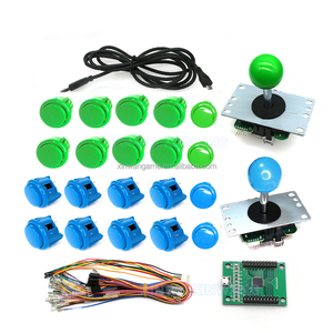 Xinmotek çift Joystick USB kurulu denetleyici Diy kiti <span class=keywords><strong>PC</strong></span> için sıfır gecikme Mame ahududu Pi PS3 TV kutusu Arcade sopa - Product Image 2