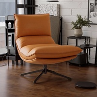 Vente directe usine – Fauteuil inclinable rotatif pour salon et balcon, style INS, décontracté, en tissu, multifonctionnel