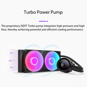 Refroidisseur d'ordinateur à eau intégré <span class=keywords><strong>NZXT</strong></span> Kraken Plus /240/280/360 <span class=keywords><strong>RGB</strong></span> - Kraken Plus 360 <span class=keywords><strong>RGB</strong></span> V2 - Product Image 2