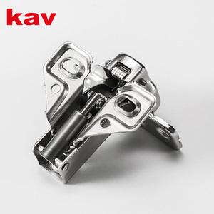Charnière <span class=keywords><strong>de</strong></span> <span class=keywords><strong>meuble</strong></span> dissimulée à fermeture amortie 35 mm, bras court hydraulique, nickelé pour meubles <span class=keywords><strong>de</strong></span> <span class=keywords><strong>cuisine</strong></span> - Product Image 2