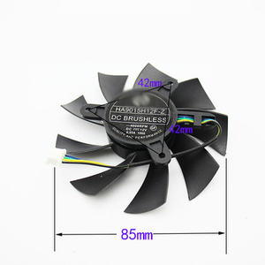 85มม.HA9015H12F-Z Cooler พัดลม GTX 1060 Mini <span class=keywords><strong>P106</strong></span>กราฟิกการ์ดพัดลมระบายความร้อน - Product Image 3