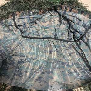 חליפת קאמו ג 'יללי דיגיטלית ירוקה 5 ב 1 הלבשה הסוואה לגברים ילדים - Product Image 4