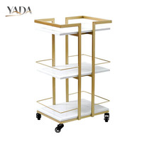 Ensemble de mobilier professionnel pour salon de coiffure : Fauteuil, lit de spa capillaire, miroir LED, chariot, comptoir d'accueil, canapé d'attente