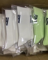 Chaussettes en coton respirant doux, logo personnalisé, multicolores, unisexes, chaussettes décontractées