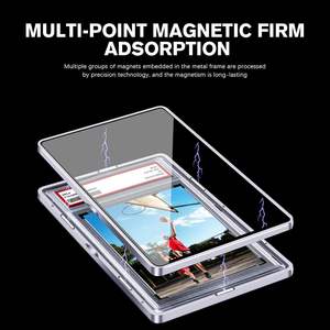 Estuche Premium con Marco de Aluminio para Tarjetas Coleccionables, Protector de Vidrio Templado con Protección UV, Soporte de Exhibición para Tarjetas Deportivas - Product Image 3