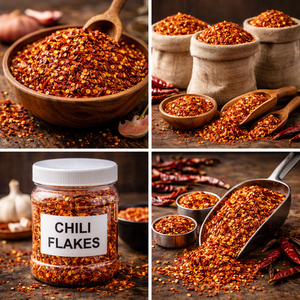 Granulés <span class=keywords><strong>de</strong></span> chili BBQ pour viande grillée et assaisonnement <span class=keywords><strong>de</strong></span> barbecue, sans additifs, <span class=keywords><strong>piment</strong></span> rouge séché - Product Image 4