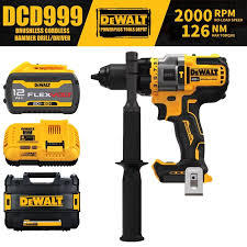 For DCD999T1-QW Petrol/<b>Gasoline</b> Power Hammer Drill-High Performance 800W 95.9ft-lb Torque Brushless Motor - Product Image 5