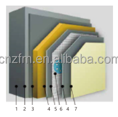 Panel Aislante de Lana de Roca para Paredes Exteriores Industriales HEJ, Ignífugo, de Basalto, <span class=keywords><strong>80</strong></span>-200 kg/m3, Certificado Energy <span class=keywords><strong>Star</strong></span>, 1 Año - Product Image 3