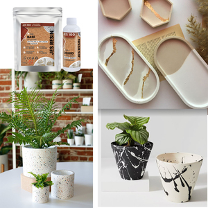 <span class=keywords><strong>Kit</strong></span> de résine écologique TIMESRUI Eco Aqua Gypsum, poudre de gypse Alpha haute résistance, finition lisse, plâtre de Paris pour les créations DIY en Jesmonite - Product Image 6