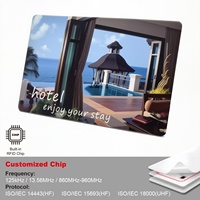Tarjetas NFC RFID Inteligentes Personalizadas ISO 15693 Slix/NFC-V con UID Modificable para Membresía de Salón de Belleza, Todo en Uno, Llave de Redes Sociales para Hotel