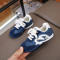Chaussures de sport pour enfants printemps-été en maille, nouvelles chaussures Forrest Gump pour filles à semelle souple et fermeture montante