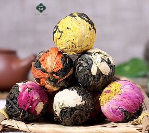 Thé fleuri de <span class=keywords><strong>lys</strong></span> vert, thé chinois artisanal biologique, divers mélanges de Pu'er, boule de Pu'er de <span class=keywords><strong>lys</strong></span> de dragon, thé fleuri - Product Image 3