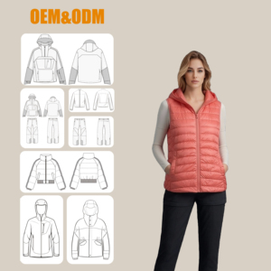 <span class=keywords><strong>Chaqueta</strong></span> de tafetán rosa para exteriores <span class=keywords><strong>sin</strong></span> mangas Chaleco de plumón para <span class=keywords><strong>mujer</strong></span> Ligero con sudaderas con capucha - Product Image 1