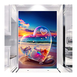 Pittura diamante 5D Fantasy Love Ocean Beach scenario ricamo mosaico punto croce Kit <span class=keywords><strong>camera</strong></span> da letto per ragazze decorazione della casa regalo - Product Image 1