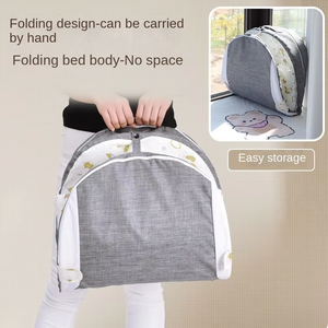 Portable Foldable <strong>Baby</strong> Slope <strong>Cushion</strong> Height Adjustable Multifunctional Infant <strong>Nest</strong> Newborn Anti-Spitting Lounger Sloped Pillow - Product Image 3
