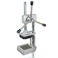 Nieuwe multifunctionele verticale frietjes-snijder met handmatige aandrijving, milieuvriendelijke groente-/fruit-snijder, chips- en aardappel-snijder