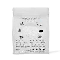LT Impression personnalisée Refermable Maison Compostable PA Emballage Pet Treat Cat Food Huit Side Seal Zipper Aluminum Foil Flat Bottom Bag
