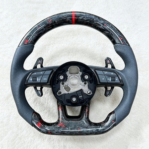 Accesorios para Automóviles de Fibra de Carbono para Audi TT R8 B8 B9 S3 S4 S5 S6 S7 RS3 RS4 RS5 RS6 A3 A7 A8 A6 C7 RS Q3 Q5 Q6 <span class=keywords><strong>A4</strong></span> A5, Volante - Product Image 3