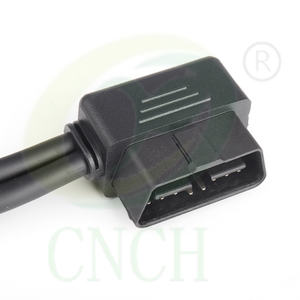 L tipi OBD2 1 dakika 2 uzatma kablosu dirsek 90 derece erkek bir sürükle iki kadın bağlayın dönüştürücü kablosu 16 pin 16 çekirdek obd - Product Image 5