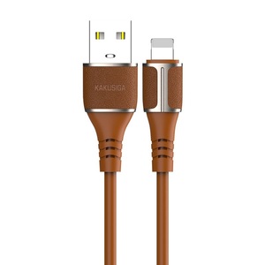 Kakusiga <b>Charging</b> <b>Cable</b> 1m 3.2a Brown Data Sync - Product Image 1