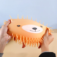 Nouveau jouet lumineux créatif anti-stress pour filles, en forme de six animaux en peluche, pour stand de marché nocturne