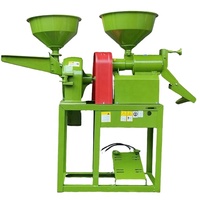 Ensemble complet de polisseuse combinée pour moulin à maïs et moulin à riz