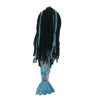 Poupée sirène en peluche douce filles coton tissu mer-maid jouets de poupée en peluche
