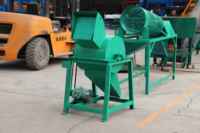 Machine de fabrication de briques d'argile Intereloking Prix Déchets de plastique recyclé Machine de fabrication de briques d'argile rotative logo Wali