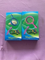 Handheld 90mm Plastic Magnifying Glass for Kids for Reading