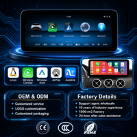 Layar Multimedia Mobil Plug&Play dengan Navigasi untuk Mercedes W176 CLA GLA Linux CarPlay Auto, Mempertahankan Sistem Asli 5s Boot Pabrik