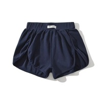 Shorts d'été décontractés pour femmes, 5 coloris, en flanelle unie respirante, imprimé en relief, taille mi-haute élastique, broderie 3D, 100% polyester