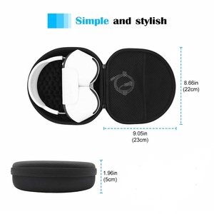 Logo personnalisé portable étanche antichoc fermeture éclair eva dur voyage transporter étui pour casque pour <span class=keywords><strong>air</strong></span> <span class=keywords><strong>pods</strong></span> <span class=keywords><strong>max</strong></span> - Product Image 5