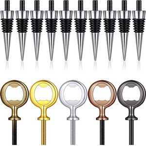 T Shaped Bottle Opener Zinc Alloy Screw Type Wine Stopper For Beer Bottle Opening Easy To Use Multi Color Options - Product Image 5