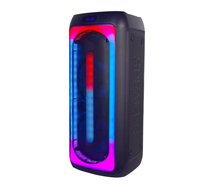Altavoz Karaoke Profesional Portátil Inalámbrico de 8 Pulgadas, 60W, RGB LED, Micrófono Integrado, Control Remoto 5.0, Compatible con Aplicaciones, 3600mAh