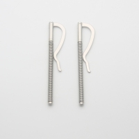 Pince à billets classique en métal massif de 90 mm, personnalisée, directement de l'usine, pour supports de factures de restaurants de luxe