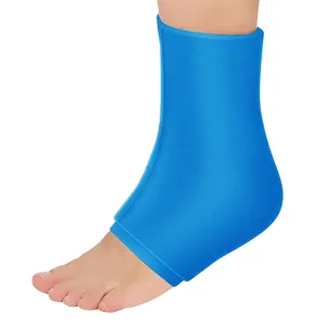 Fuß Kupfer-Eisärmel, heiße und kalte Therapie-Kompressionssocken, wiederverwendbare Gel-Eissocken für Knöchel- und Fußverletzungen