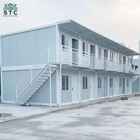 Immeuble d'habitation en conteneur pour dortoir maison modulaire maisons manufacturées bureau portable