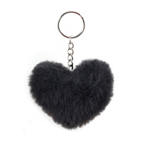 Pendentif de sac à dos en forme de cœur fait main de 8 cm, breloques de sac à imprimé léopard, porte-clés cœur léopard pour femmes, filles et amoureuses des animaux